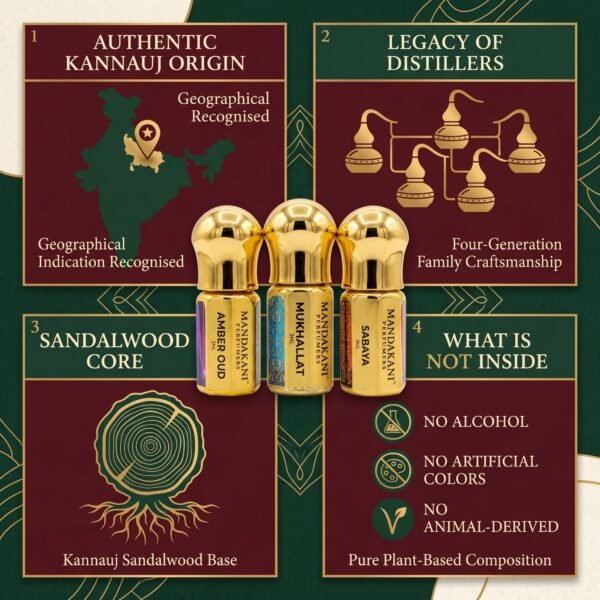 AMBER OUD mukhallat sabaya attar perfume
