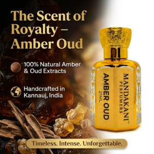 amber Amber Oud Attar 21ml | Authentic Indian Attar | Handcrafted in Kannauj
