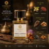 Imperial Agarwood perfume notes with cardamom pink pepper oud sandalwood tonka bean and amber