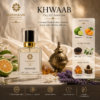 Khwaab Perfume Fragrance Notes – Citrus Tea & Woody Khwaab perfume fragrance notes with bergamot, orange, black tea, neroli, ambrox and cedar