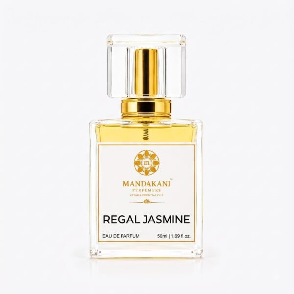Regal Jasmine Eau De Parfum 50ml jasmine perfume for women by Mandakani Perfumers
