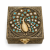 luxury perfume gift box, peacock perfume gift box, wooden perfume gift box, premium perfume gift box, attar gift box, luxury attar box, fragrance gift box, perfume presentation box, 2 bottle perfume box, customized perfume gift box, Indian heritage gift box, premium fragrance packaging, luxury gifting box, wedding perfume gift box, corporate perfume gift box, Mandakani Perfumers
